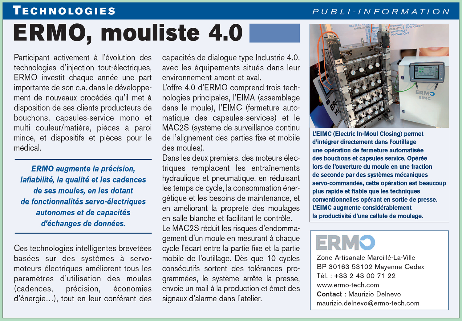 ERMO Mouliste 4-0